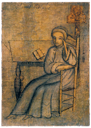 Painting of Kelpius